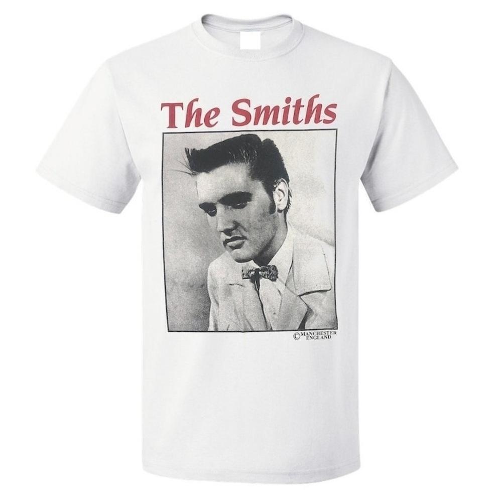 The Smiths Morrissey Elvis Shoplifter Music Fan Graphic Tee T-Shirt